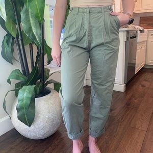 High waisted Paperbag pants